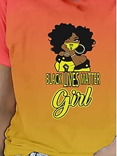 preiswerte Humor &amp; Zitate T-Shirt-Damen T Shirt Sommeroberteile Grafik Buchstabe Klassisch Lässig Kurzarm Rundhalsausschnitt Crop Tops Täglich Wochenende Druck Regenbogen Sommer Frühling Herbst