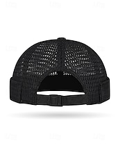 economico Cappelli da uomo-berretto da marinaio in rete traspirante da uomo – cappello estivo leggero e regolabile per attività all&#039;aperto, streetwear e stile casual quotidiano