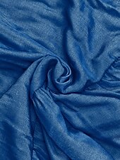 halpa Boho-mekot-Naisten Pitkä mekko Maxi mekko Boho-mekko Länsimainen mekko Muoti Moderni Loma Pyhäpäivä Bile Normaali Väripalikka Pitkähihainen V kaula-aukko Sininen Kesä