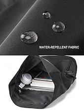 cheap College Backpacks-Men's Waterproof Roll-Top Backpack with Multiple Pockets and Large Capacity - Minimalist Style Laptop Bag for Work, Travel or College