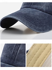 Herr vintage truckerkeps med meshrygg – justerbar basebollkeps i tvättad bomull för utomhussport, resor och vardagskläder billiga Herrhattar-Herr vintage truckerkeps med meshrygg – justerbar basebollkeps i tvättad bomull för utomhussport, resor och vardagskläder