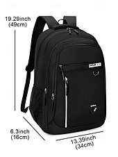 preiswerte College-Rucksäcke-wasserabweisender Herrenrucksack mit mehreren Fächern, großem Fassungsvermögen und Reflektorstreifen für Reisen, Schule und Outdoor