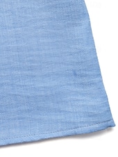preiswerte Schlichte Röcke-Damen Rock Lässig Midi Mittlere Hüfthöhe Röcke Einfach Tasche Mikroelastisch Urlaub Straße Blau Sommer Polyester