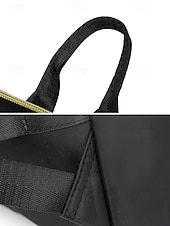 preiswerte Mode Rucksäcke-wasserabweisender Damen-Reiserucksack aus Nylon mit gesteppter Fronttasche, goldenen Reißverschlüssen und Gepäckgurt für Business-, Schul- und Wochenendausflüge