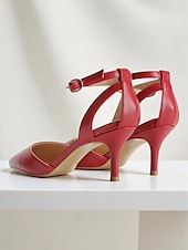abordables cocktail-Chaussures à talons et bride cheville pailletées dorées pour femmes, chaussures habillées à bout pointu pour cocktails et événements formels