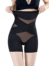 levne Obyčejné legíny-Ženská shapewear krátká jednobarevná vysoký pas jednoduše elastický pas pohodlné měkké pohodlné elastické jóga černá purpurová béžová léto jaro regular fit