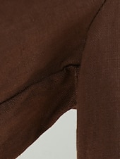economico Pantaloni in lino e cotone semplici-Shorts da Donna Colore Unito Chinos Base Casual Lunghezza Ginocchio Vita Alta Semplice Tasca Comfort Micro-elastico Quotidiano Grigio Beige Caffè Estate Vestibilità Normale