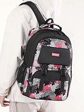 economico Zaini per Bambini e Adolescenti-Zaino da uomo impermeabile con stampa mimetica, multitasche e spallacci imbottiti: zaino scolastico alla moda ad alta capacità per ragazzi adolescenti e viaggi sportivi all&#039;aria aperta