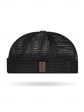 economico Cappelli da uomo-berretto da marinaio in rete traspirante da uomo – cappello estivo leggero e regolabile per attività all&#039;aperto, streetwear e stile casual quotidiano