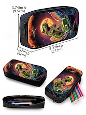 cheap Kids &amp; Teen Backpacks-Kids' 3-Piece Dinosaur Backpack Set with Lunch Bag and Pencil Case, T-Rex Print, Lightweight School Bag for Boys, Girls and Elementary Students