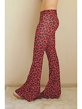 economico Fondi-Retrò Vintage Boho Anni '70 Pantaloni a zampa d'elefante leggings svasati Pantaloni a zampa Hippie Disco Vita alta Tribale Costume Per donna Halloween Carnevale Vacanza Festival Musicale Festival