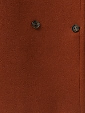 preiswerte Wintermäntel-Damen Parka Warm Bequem Knöpfe Tasche Mode Einfach Täglich Ausgehen Doppelreihig Lang Umlegekragen Normale Passform Langarm Oberbekleidung Schwarz Wein Khaki Herbst Winter
