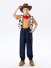 ieftine Costume pentru băieți-Costum Cosplay Decorațiuni de Halloween  Mascaradă Anime Halloween for Băieți Pentru copii Crăciun Halloween An Nou Petrecere Casul / Zilnic