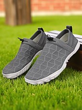 levne Dámské tenisky-Dámské flyknit nazouvací tenisky – prodyšné a lehké barefoot boty na běh, venkovní procházky a každodenní aktivity