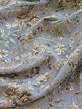 billiga Blommor-A-linje Kvälls klänningar Elegant Klänning Formell Bröllop Golvlång Kortärmad Över axeln Ficka Nylon med Slits Ficka 2025