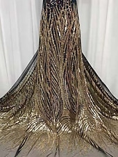 billige SVART-Svart slips mermaid  trumpet ettermiddagskjole elegant svart kjole formell bryllup gulvlengde ermeless en skulder stretch sateng med sløyfe(r) gull paljetter og blonde
