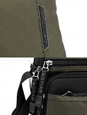 olcso Férfitáskák-férfi vízálló nejlon crossbody messenger táska – könnyű, többzsebes válltáska utazáshoz, munkába vagy hétköznapi használatra