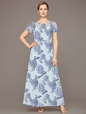 preiswerte Bodenlänge-A-Linien-Kleid für die Mutter der Braut, elegant, luxuriös, U-Boot-Ausschnitt, bodenlang, Chiffon, Spitze, kurze Ärmel, mit Rüschen, 2025
