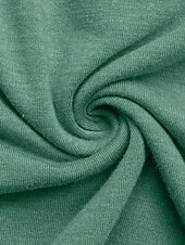 abordables T-shirt uni-Femmes T-shirt Uni Mode Élégant Classique Manche Courte Col ras du cou Hauts Réguliers Quotidien Week-end Patchwork Vert Été Printemps