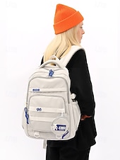 cheap College Backpacks-Unisex waterproof school bag, Large capacity multi-compartment school bag, Cute design, Lightweight student school bag, Suitable for middle school and daily use