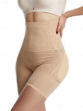 Női Alakformáló ruha Alakformáló ruha Rövid Magas derék Sima Elasztikus derékpánt Mekano Kényelmes Nyúlós Jóga Bőrszínű Fekete Nyár Tavasz Karcsúsított olcso Sima leggings-Női Alakformáló ruha Alakformáló ruha Rövid Magas derék Sima Elasztikus derékpánt Mekano Kényelmes Nyúlós Jóga Bőrszínű Fekete Nyár Tavasz Karcsúsított