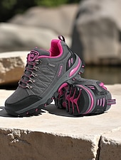 tanie Trampki damskie-damskie buty do wędrówek po szlakach z wytrzymałą podeszwą – wytrzymałe buty wspinaczkowe do wędrówek pieszych, wypraw z plecakiem i na górskie szlaki