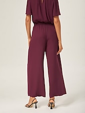 economico camicie, top e camicette-elegante completo in chiffon arricciato con collo alto