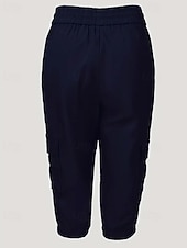 Dam Cargo-shorts Capribyxor Mode Streetwear Vadlängd Naturlig Solid färg Ficka Elastisk midja Bekväm Microelastisk Sport & Utomhus Dagliga kläder Vin Svart Rodnande Rosa Armégrön Sommar Vår Normal billiga lastbyxor för kvinnor-Dam Cargo-shorts Capribyxor Mode Streetwear Vadlängd Naturlig Solid färg Ficka Elastisk midja Bekväm Microelastisk Sport & Utomhus Dagliga kläder Vin Svart Rodnande Rosa Armégrön Sommar Vår Normal