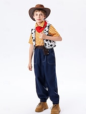 ieftine Costume pentru băieți-Costum Cosplay Decorațiuni de Halloween  Mascaradă Anime Halloween for Băieți Pentru copii Crăciun Halloween An Nou Petrecere Casul / Zilnic