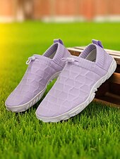 levne Dámské tenisky-Dámské flyknit nazouvací tenisky – prodyšné a lehké barefoot boty na běh, venkovní procházky a každodenní aktivity