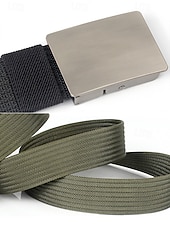 Недорогие Мужские ремни-мужской тактический ремень в стиле милитари с металлической пряжкой – регулируемый ремень из полиэстеровой тесьмы для ношения на открытом воздухе, на работе и в повседневной жизни