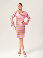 baratos Vestidos de Férias-vestido curto justo de malha elástica