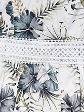 levne Elegantní květinové šaty-Dámské Midi šaty Květinové šaty Letní šaty Slip Dress Šaty s potiskem Módní Klasické Moderní Dovolená Denní Jdeme ven Běžný Květiny Bez rukávů Popruhy Rubínově červená Vodní modrá Trávová zelená Léto