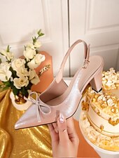 abordables Années 1950-Escarpins à bride arrière verts vintage des années 1950 pour femmes avec détail nœud – escarpins à bout pointu et talon moyen pour le bureau, les mariages et les soirées élégantes