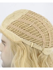 economico Parrucche storiche-parrucca da uomo, parrucca anni '80, parrucca bionda lunga e liscia, parrucca mullet, costume di Halloween, parrucca alla moda, accessori per feste eleganti.
