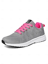 cheap Women&#039;s Sneakers-Women&#039;s Rainbow Gradient Running Shoes, Lightweight Breathable Sneakers for Sports, Jogging and Outdoor Activities