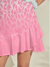 billiga Kvinnors golfkläder-Dam golfklänning Rosa Ärmlös Golfkläder för damer Kläder Outfits Bär kläder