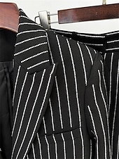 preiswerte Hosenanzüge für Mama-Anzug Mutter der Braut Kleid Elegantes Hemdkragen Knöchellang Polyester Langarm mit Knöpfen