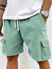 halpa Hiki shortsit-Miesten Lasten shortsit Hiki shortsit Shortsit Bermudan shortsit Vakosametti shortsit Kurenauha Joustava vyötärö Monitasku Tavallinen Mukavuus Urheilu Polven pituus ulko- Päivittäin Juoksu Klassinen