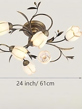 baratos Design Sputnik-luminária de teto LED branco quente luminária de mesa de cabeceira para salas de estar quartos escritórios