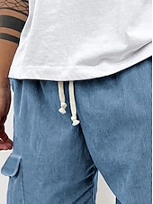 halpa Hiki shortsit-Miesten Lasten shortsit Hiki shortsit Shortsit Bermudan shortsit Vakosametti shortsit Kurenauha Joustava vyötärö Monitasku Tavallinen Mukavuus Urheilu Polven pituus ulko- Päivittäin Juoksu Klassinen