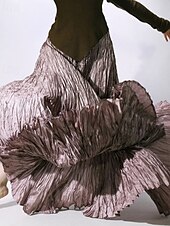 abordables Jupes unies-Femmes Jupe Évasé Mode Maxi Taille Basse Jupes Uni Froncé Micro-Élastique Rue Sortir Violet Noir Rose Crème Automne Polyester