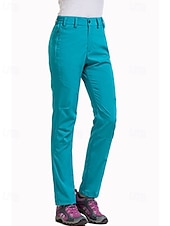 economico pantaloni cargo da donna-Per donna Pantaloni Cargo Pantaloni Eleganti Casual Lunghezza intera Naturale Semplice Tasca Elastico in vita Tasca con cerniera Comodo All&#039;aperto Confortevole All&#039;aperto Ferie azzurro cielo Fuschia