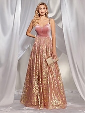 cheap PINK-A-Line Quinceanera Dresses Elegant Dress Formal Wedding Floor Length Sleeveless Sweetheart Polyester with Pleats