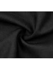 preiswerte Hosenanzüge für Mama-Grün Rot Zweiteiliger Hosenanzug Brautmutterkleid Elegant Revers Bodenlang Stretchstoff Lange Ärmel mit Einfarbig