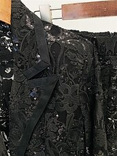 baratos Terninhos de calça da mamãe-Conjunto de Calças Vestido da Mãe da Noiva Vestido Elegante Colarinho de Camisa Comprimento do Tornozelo Renda Mangas Longas com Cor Sólida