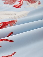 preiswerte Blumenkleider-rotes Urlaubs-Camisolekleid mit Meeresmotiv