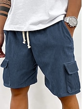 halpa Hiki shortsit-Miesten Lasten shortsit Hiki shortsit Shortsit Bermudan shortsit Vakosametti shortsit Kurenauha Joustava vyötärö Monitasku Tavallinen Mukavuus Urheilu Polven pituus ulko- Päivittäin Juoksu Klassinen