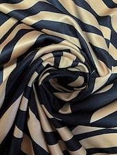 ieftine Rochie cu dungi și geometrică-Pentru femei Rochie Mini Rochie casual Rochie A line Stilat Casual Fit regulat Grafic Geometric Manșon Lung În V Maro Primăvară Toamnă