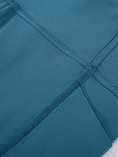 baratos Leggings lisas-Mulheres Calção Leggings Roupa de rua Casual Comprimento do joelho Cintura Alta Tecido Cintura elástica Respirabilidade Com Stretch Férias Rua Roupa Diária Preto Azul Verde Cinzento Claro Verão Normal